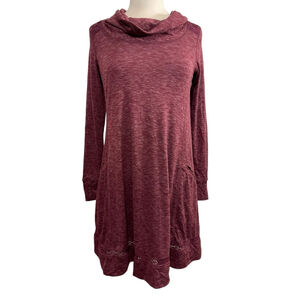 Women's Anthropologie Saturday Sunday Dress S Burgundy White